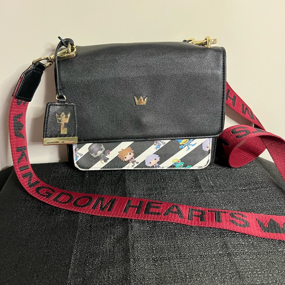 Disney Kingdom Hearts Purse Funko! POP Loungefly Crossbody Bag Anime Video Game